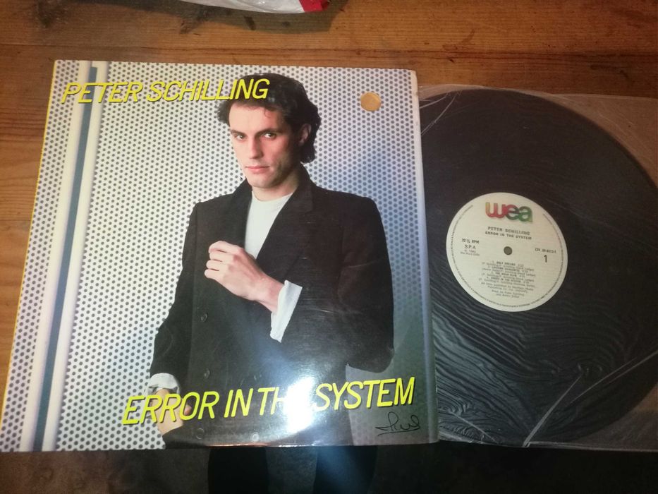 PETER SHILLING (New Wave) - Error In System LP
