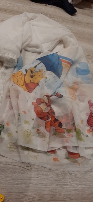 Firanka z motywem Kubuś puchatek