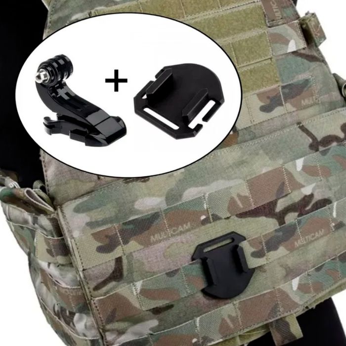 [В наявністі] Кріплення на стропи Моллі + адаптер для GoPro