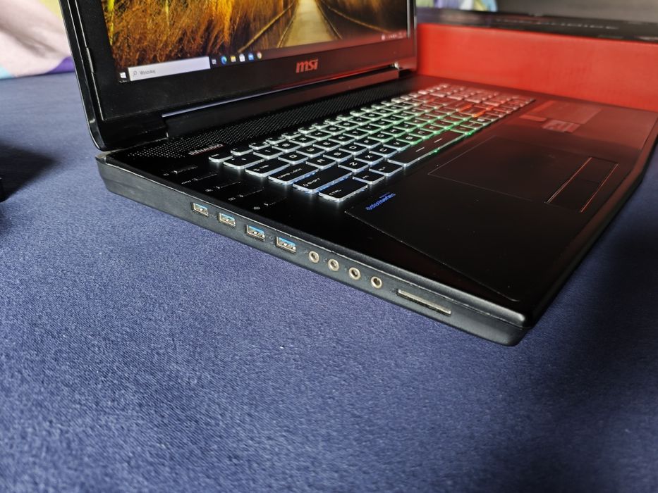 Laptop msi gt72 2qe dominator pro win10 gtx980 16gb i7 256gb pcie SSD