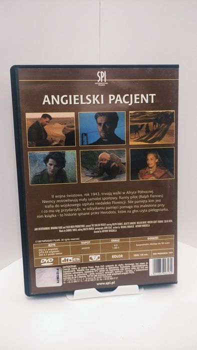 Angielski Pacjent DVD