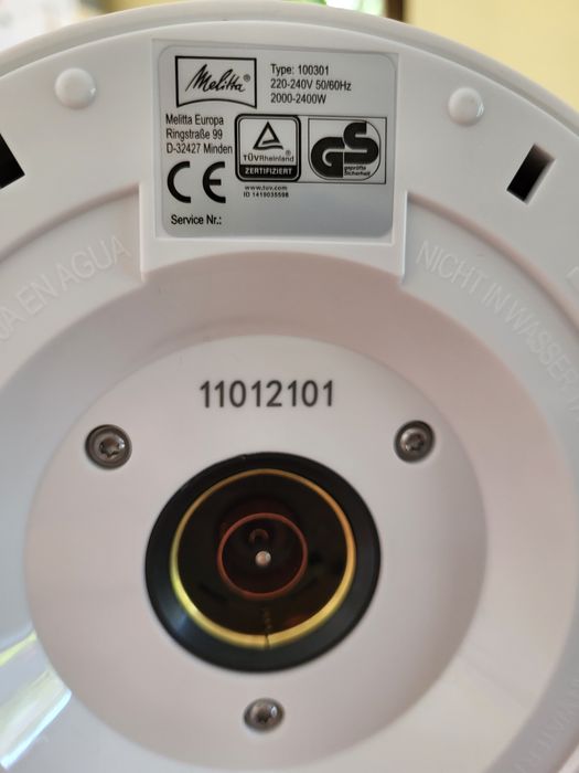 Czajnik Elektryczny Melitta Enjoy Aqua 2400 W 1.7 l