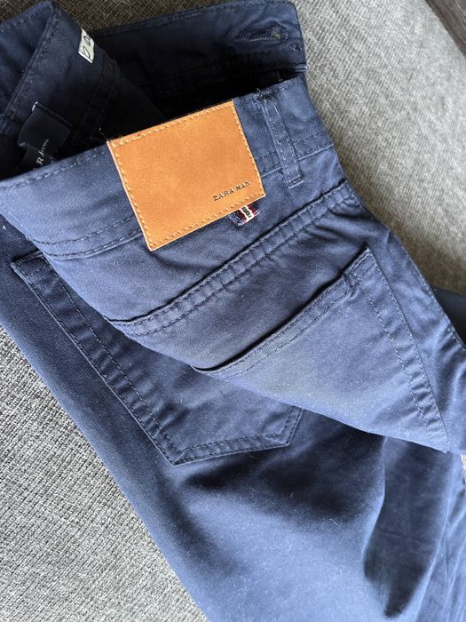 Spodnie slim Zara M