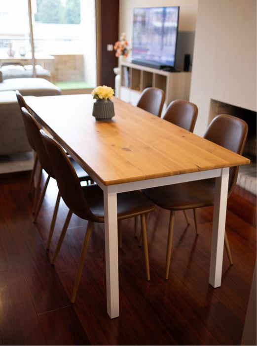 Mesa IKEA pinntorp 185x75