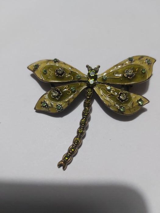 Vintage broszka z czasów PRL