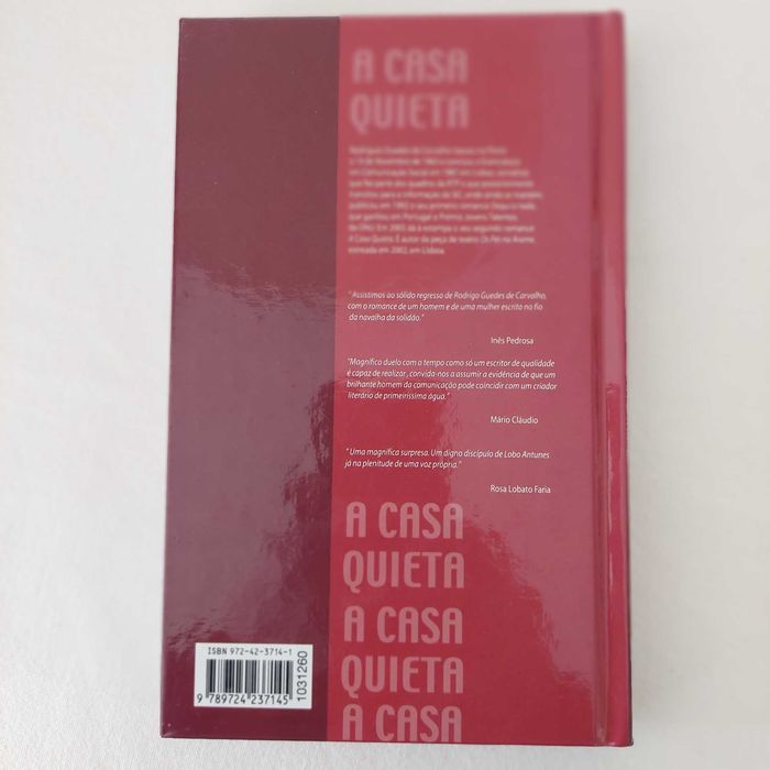 Rodrigo Guedes de Carvalho - A Casa Quieta