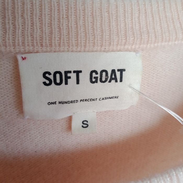 100% кашемир эксклюзивный кашемировый джемпер Soft Goat cos peserico