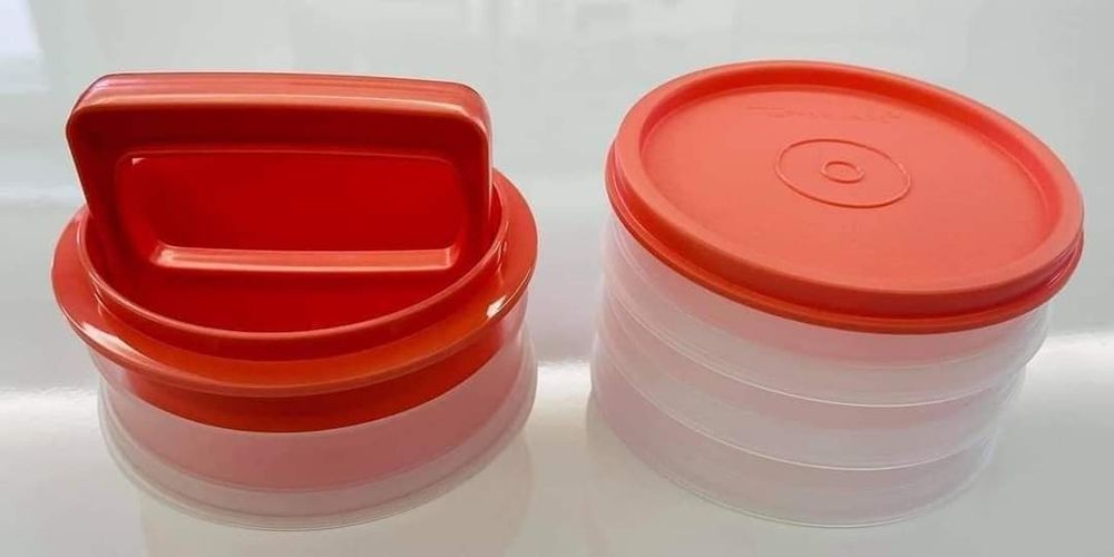 Conjunto self burger Tupperware novo438556676337192960
