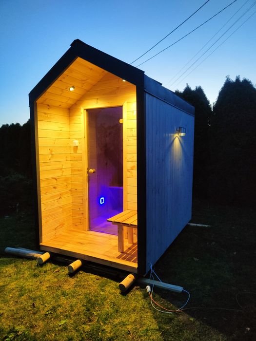 Sauna ogrodowa stodoła