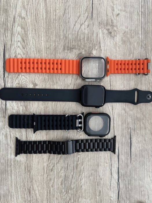 Apple Watch Series 8 + 4 ремінці та зарядний кабель
