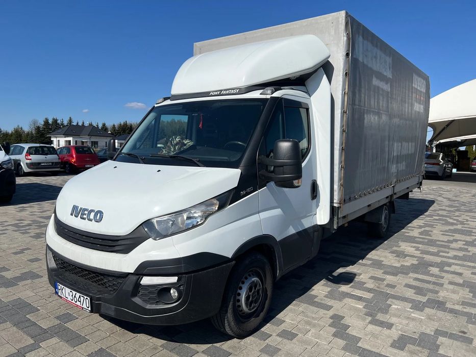 Iveco Daily  PLANDEKA 3.0 D 180KM 6 Biegów Klima Tempomat Zawieszenie na Poduszkach