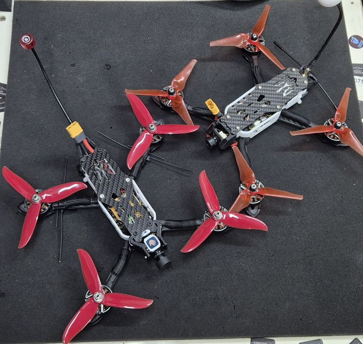 ФПВ кастом 5", FPV для фристайлу 5", аналог 5.8. Erls 915MHz