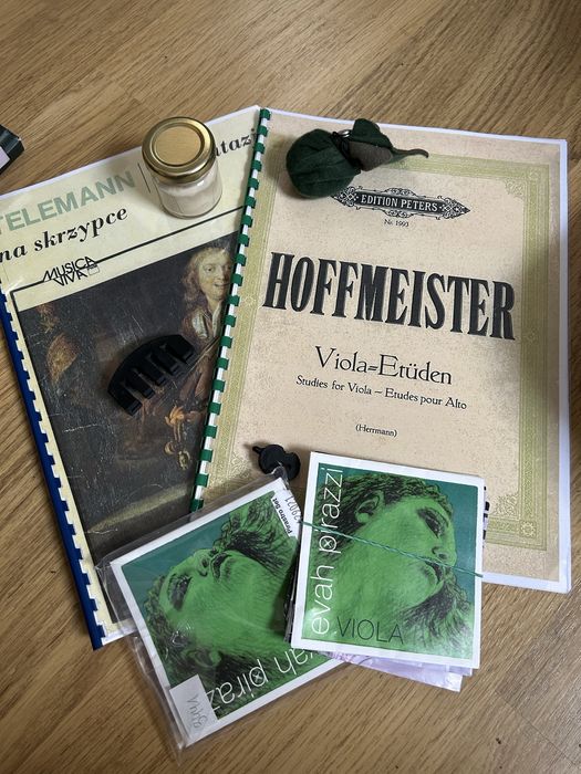 Altówka lutnicza 1/2 zestaw