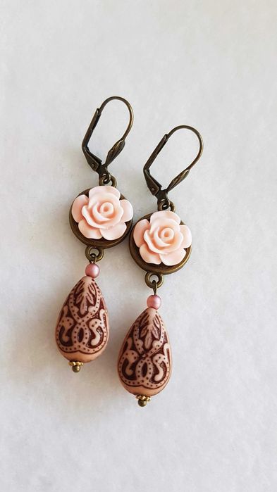 Kolczyki Rose - Boho