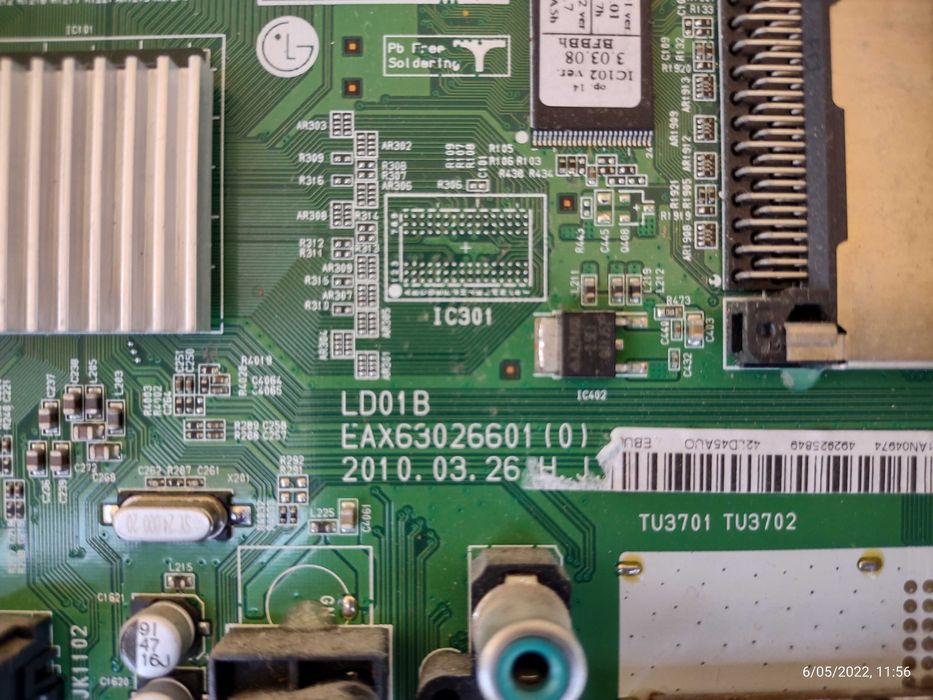 Mainboard E.A.X.6.3.0.2.6.6.0.1(0) 42LD45064171270805761121