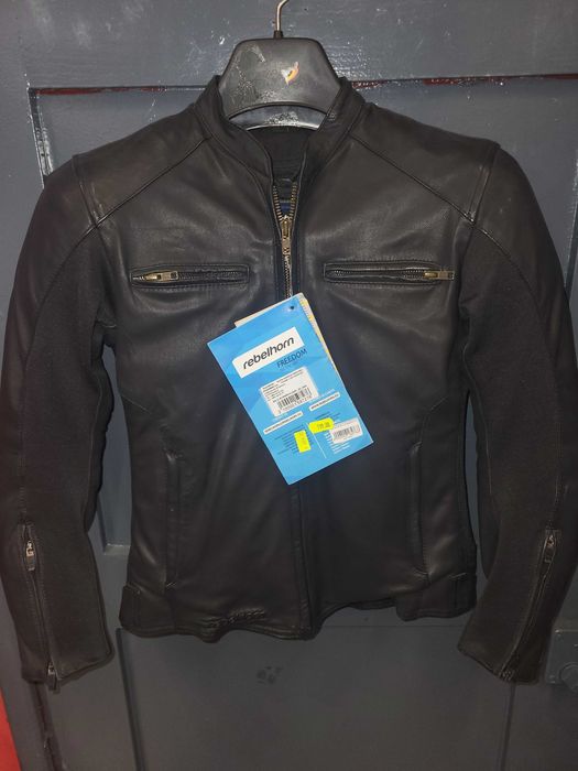 Damska skórzana kurtka motocyklowa Rebelhorn Runner II Lady r XS NOWA