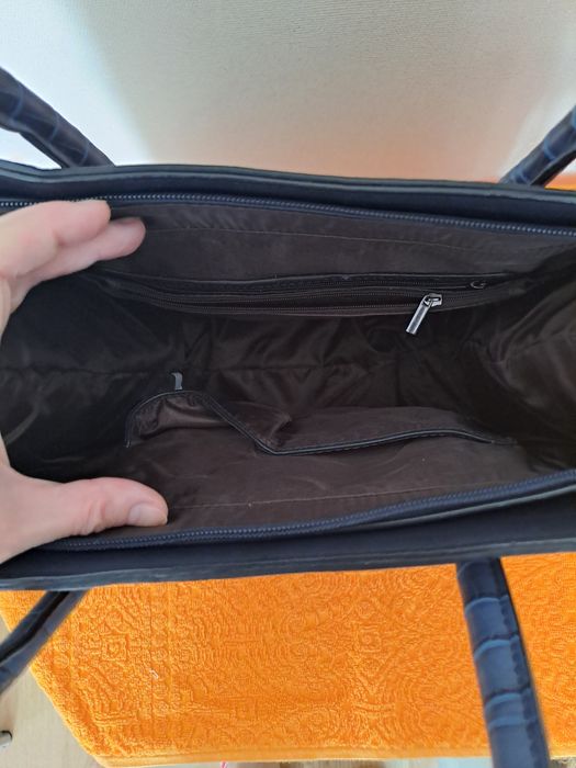 Torba damska kolor granatowy