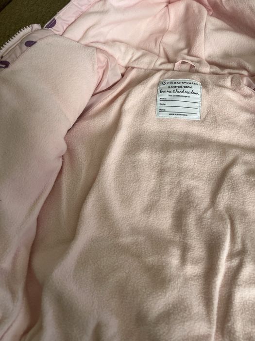 Зимова куртка Primark для дівчинки 80 см, 9–12 міс