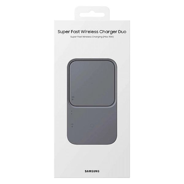 Ładowarka indukcyjna Samsung Duo EP-P5400TBEGEU 15W z ładowarką siecio