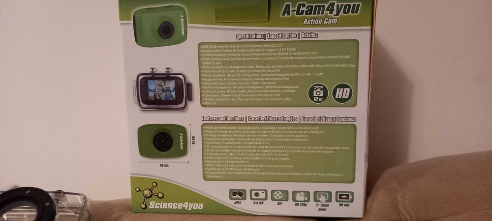 CAMARA FOTOGRAFICA, Filmar e em Movimento Science4you