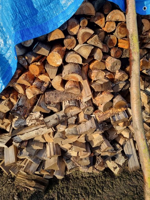 Drewno opałowe suche, sosna, brzoza.