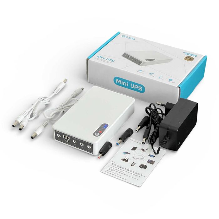 Mini ups дбж для роутера WGP 10400mAh безперебійник повербанк для роу