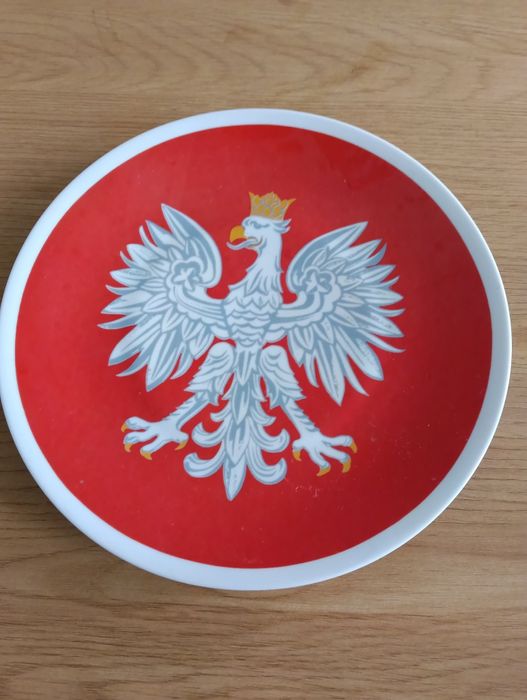 Kolekcjonerski talerz Godło RP