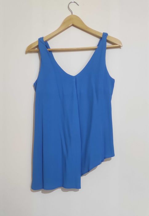 Blusa Azul de Alças - Mulher