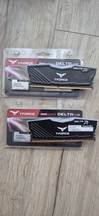 Pamięć TEAMGROUP DDR4 32GB 3200 Gaming DELTA RGB 2X16GB