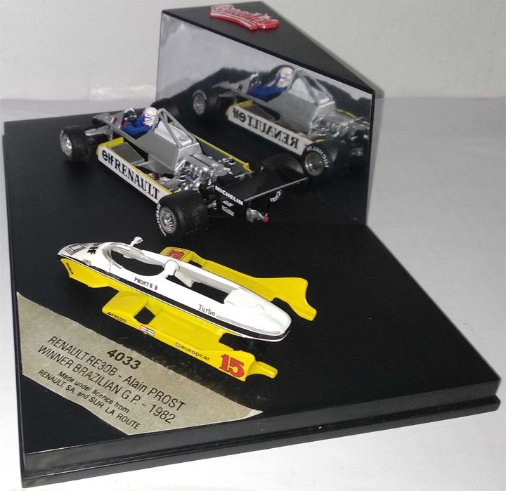 Quartzo - Renault RE30B - Vencedor GP do Brasil 1982 - Alain Prost