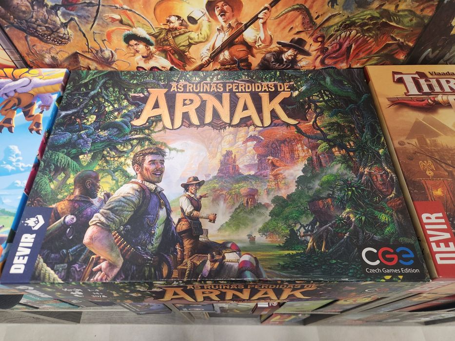 Jogo de tabuleiro As Ruinas Perdidas de Arnak