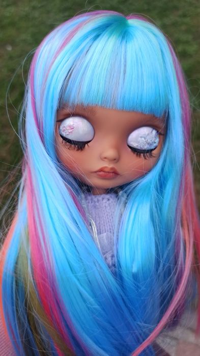 Авторська кастомна лялька Блайз Blythe custom doll.