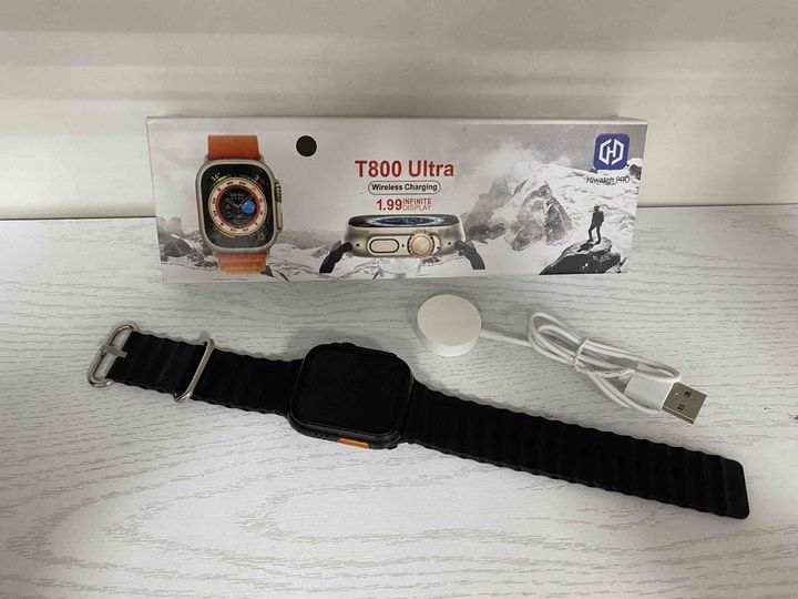 Смарт-часы Smart Watch T800 Ultra (экран1,99 дюйма) Black