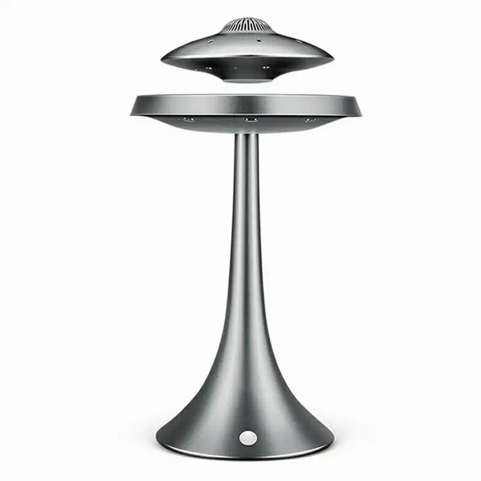 OVNI Flutuante Levita Coluna Bluetooth