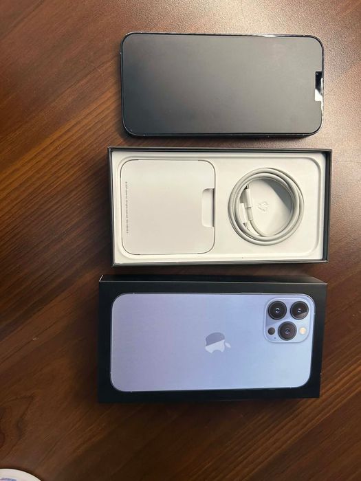 iPhone 13 Pro Max  128GB Sierra Blue - Stan Idealny - Komplet - Sprawny
