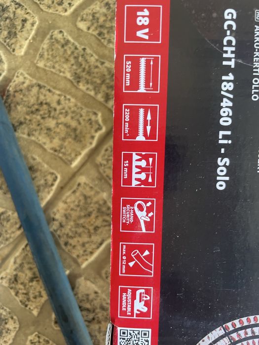 Maquina cortar sebes