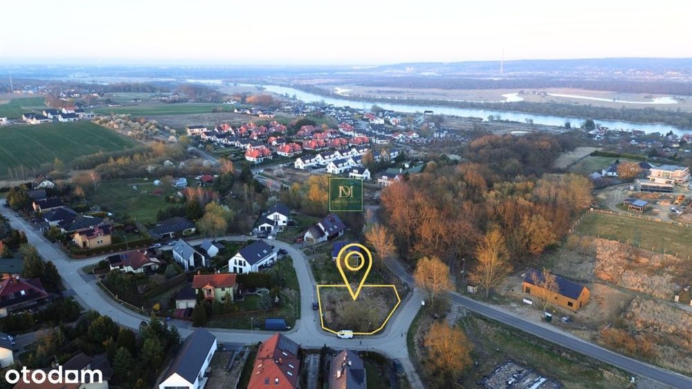 Działka pod budowę domu | 763 m2 | Siadło Dolne