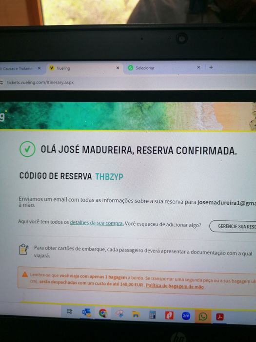 Aspirador de vidros novo em caixa