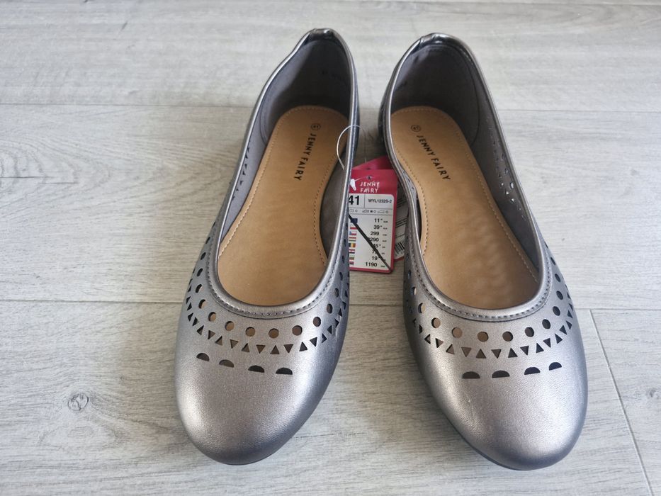 Buty balerinki baleriny trzewiki r.41 Nowe