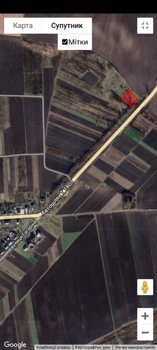 Продам ділянку в с.Уїзді 20 сот