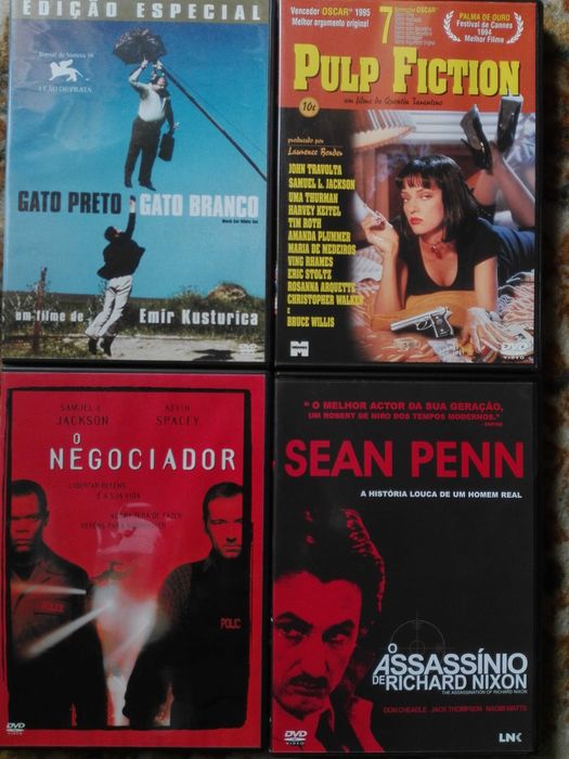 Filmes como novos (não selados) coleção DVD legendas PT