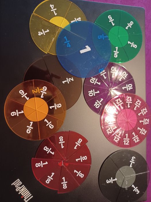 Fractions Represented by Circles – Mathematics, 1st Cycle64750500973187123