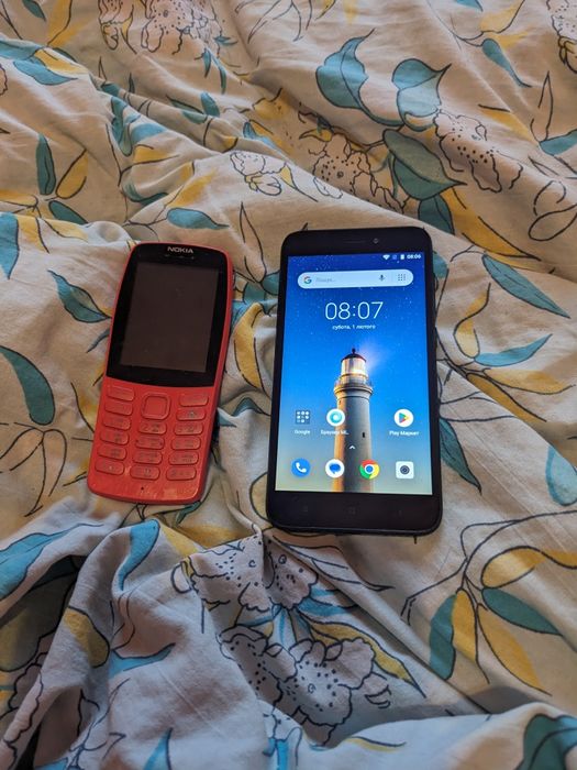 Редмі гоу і Нокіа робочі
