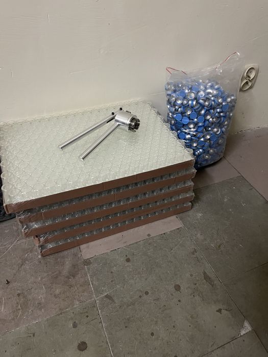 Fiolki gumki kapsle kapslownica Nowe