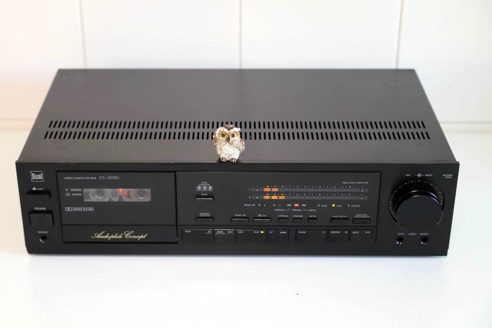Dual CC-5050 Tape Deck Cassetes 3 cabeças