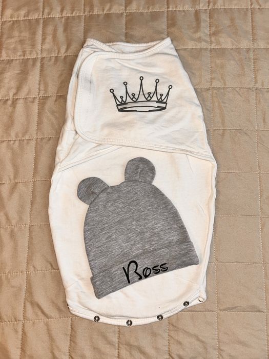 Пелюшка кокон для немовлят( мішок для сну)