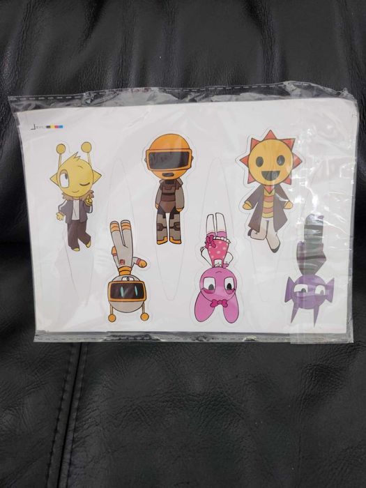 Zestaw Urodziny Sprunki Birthday Kubki Tależyki Balony Plakat Tło