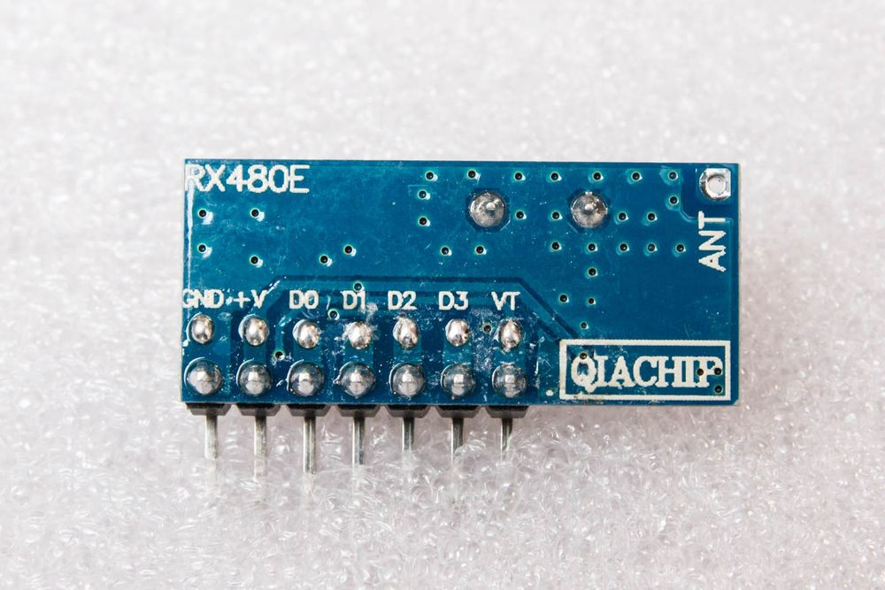 Приемник и передатчик 433 МГц (RX480 TX118) 4 канальные