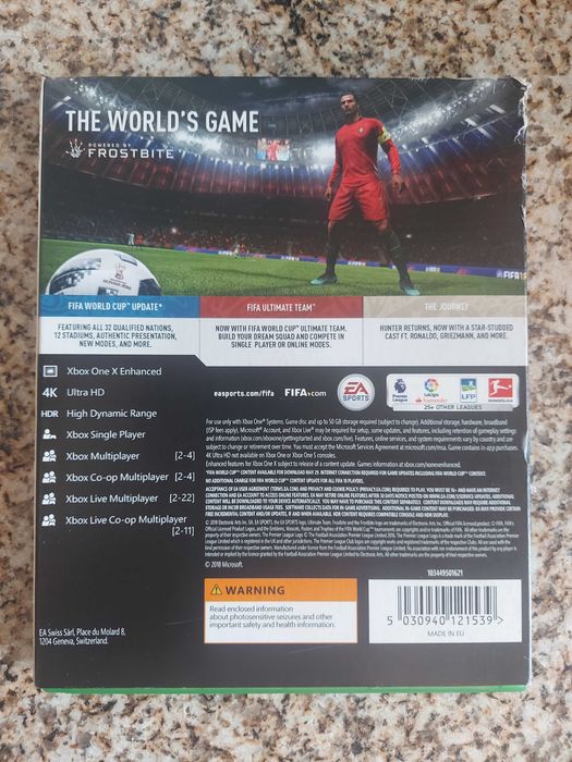 Fifa18 para XBox