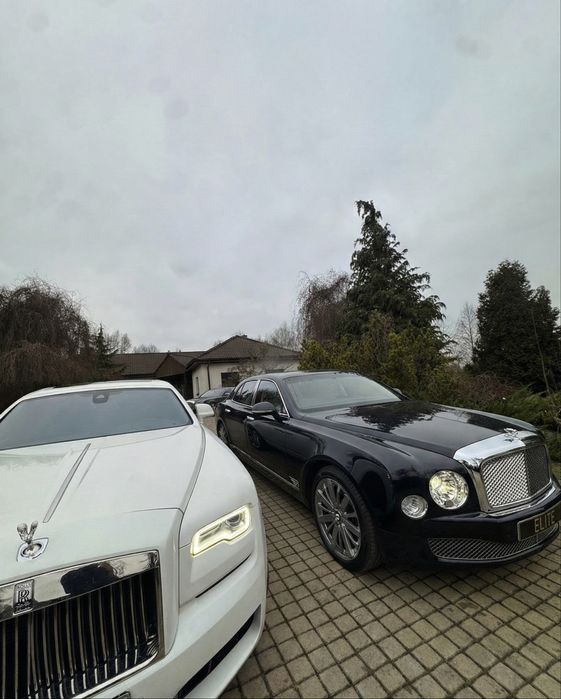 Bentley Mulsanne NOWOŚĆ auto do Ślubu wesele Cała Polska